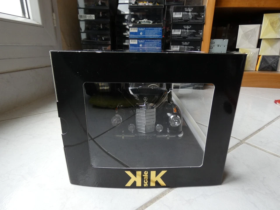 Mercedes 300 SC Coupé 1955 Nera KKDC180831 1/18 KK Scala Nuova - Immagine 3 di 3