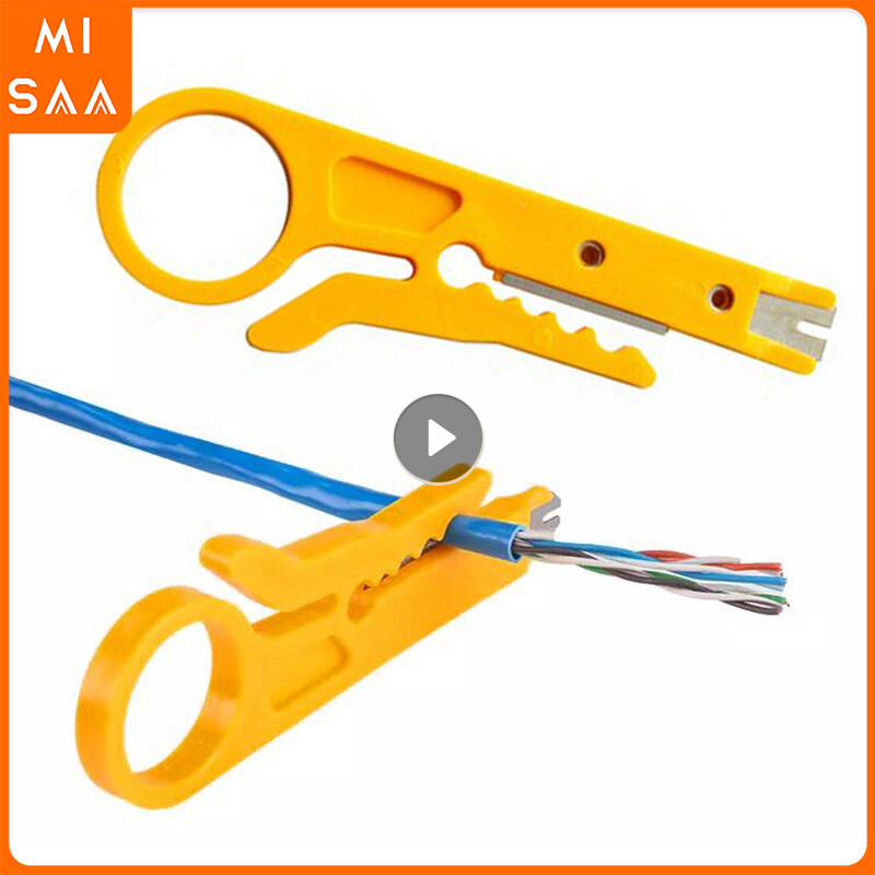 Portable Wire Stripper Mini Pocket Pliers Knife Crimper Pliers Crimping Tool Cab