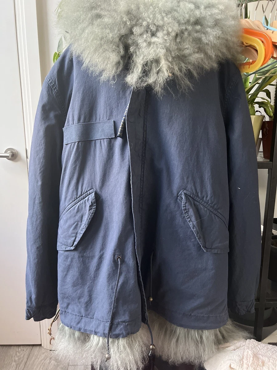 Mr and mrs clearance italy fur lined parka