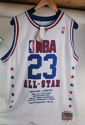RARE 2003 LIMITED EDITION 1 of 23 MICHAEL JORDAN LAST ALL RARE 2003 LIMITED EDITION 1 of 23 MICHAEL JORDAN LAST ALL