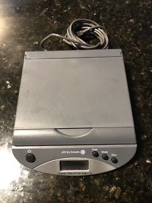 Pitney Bowes USB Scale Model XJ-6K809 - Capacity: 10 lb x 0.1 oz / 5kg x 1g