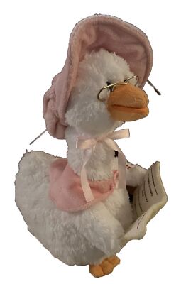 Cuddle Barn Mother Goose Plush with Book Sings seven Nursery songs(pink) 14 