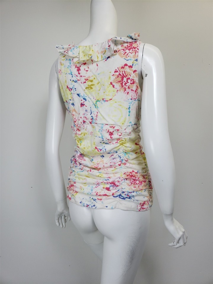 White Floral Knitted Jersey main image 0