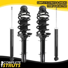 1998-2010 Volkswagen Beetle Front Complete Strut & Rear Shock Absorber Bundle