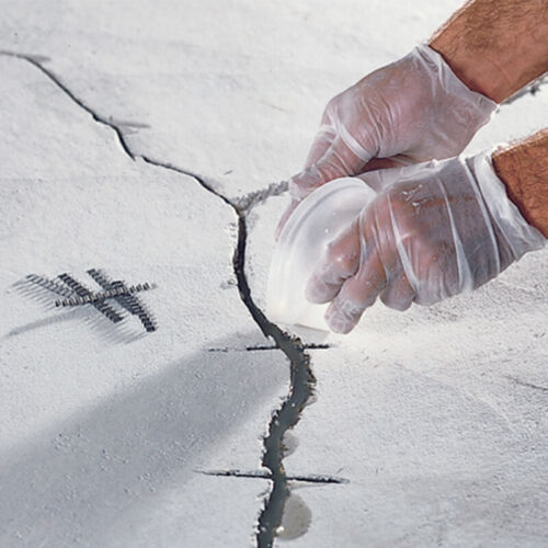 Gießharz Epoxydharz für Estrich Risse 30 Estrichklammern Quarzsand Epoxidharz - Bild 7 von 9