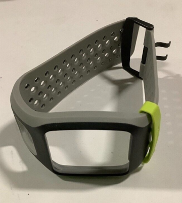 NEW TomTom Comfort Strap DARK GRAY/GRAY Runner Multi-Sport GPS watch band  HRM+