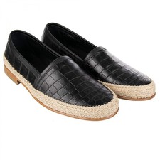 DOLCE & GABBANA Krokodilleder Seil Loafer Mok...