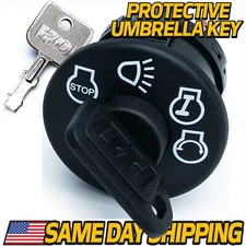 Starter Ignition Switch Replacement Part for Craftsman Riding Lawn Mower Tractor