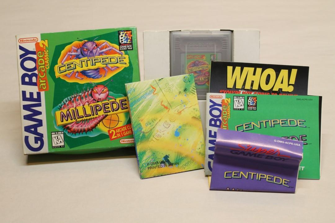 Arcade Classic no. 2 Centipede Millipede (Nintendo Game Boy, 1995)