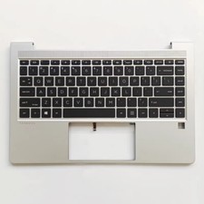Original HP Probook 440 445 G8 Palmrest Backlit Keyboard M23769-001