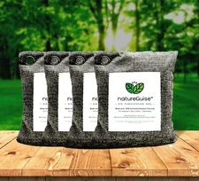 Activated Charcoal Air Purifying Filter Bag / Deodorizer / Bamboo - NatureGuise