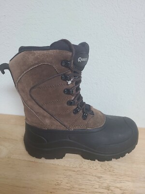 Quest Extreme Winter Snow Ice Brown Boots 3M 200g Thinsulate QCWBB004 size 3