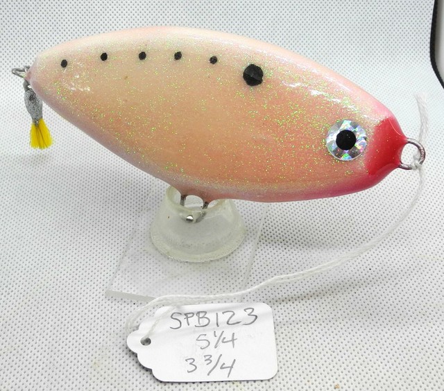 MH4 skinny glider saltwater lure for striped bass 5 1/4 long 3 3/4 oz