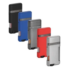 Palió Lazio Angled Single Jet Flame Cigar Lighter Refillable Adjustable Torch