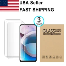 3PACK Tempered Glass Screen Protector For Motorola One 5G Ace/UW Ace G 5G 2020