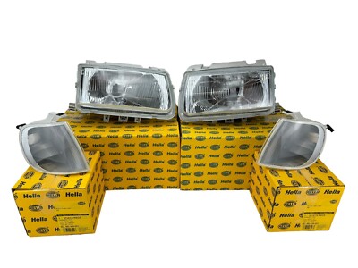 HELLA Hauptscheinwerfer + HELLA Blinker für VW Polo 6N1 SET Links + Rechts NEU