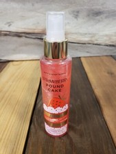Bath  Body Works Strawberry Pound Cake Diamond Shimmer Mist Body Spray 4.9 oz