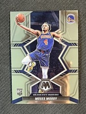 Moses Moody 2021-22 Mosaic Basketball Rookie RC #277 Golden State Warriors