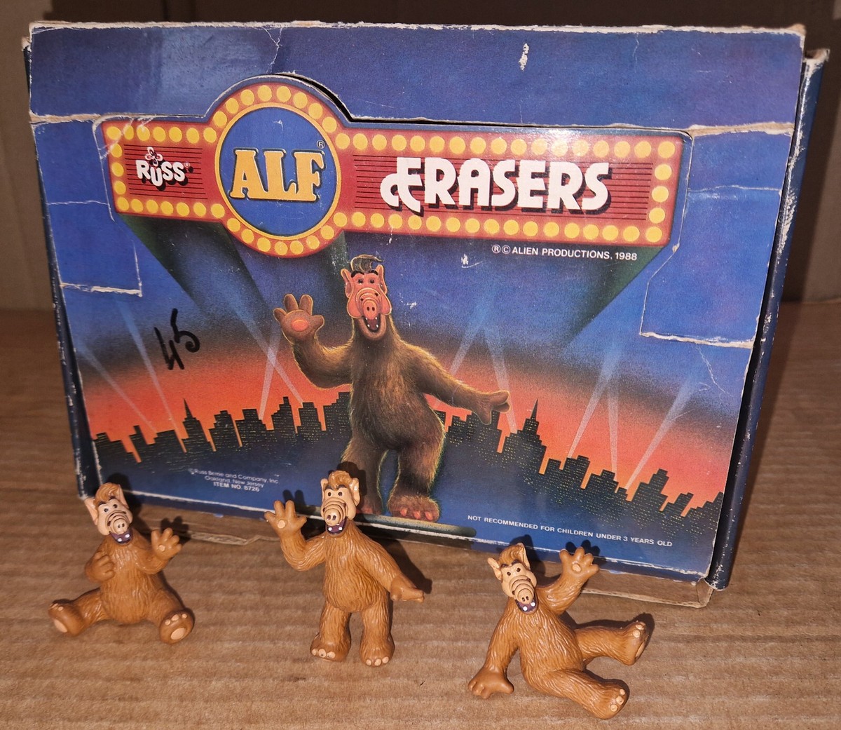 アルフ　スクイーズ　フィギュア　所ジョージ　当時物　ALF アルフ スクイーズ フィギュア 所ジョージ 当時物 ALF フィギュア