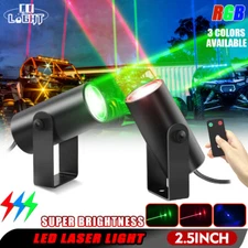 Whipless Whip Lights Laser RGB LED Spot Beam Pod Lights For Polaris RZR 1000 XP