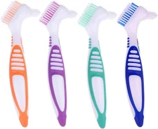 Denture Cleaning Brush 1 Piece For Teeth Cleaning Toothbrush Comfortable Handle⇘
