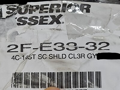 Superior Essex 14/4C Shielded Riser Speaker/Audio/Security Cable CMR Gray /50ft