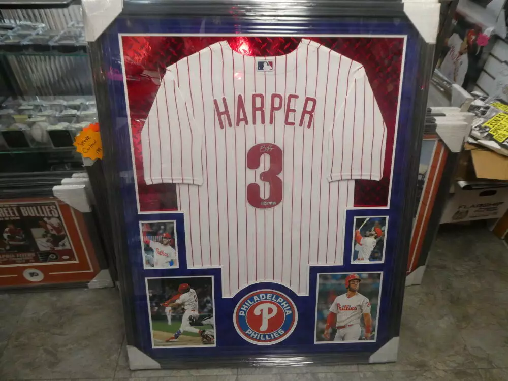 Bryce Harper Autographed Home Jersey