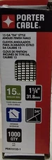 Porter-Cable 1-1/4 in. x 15-Gauge Glue Collated Nail (1000 per Box) NEW