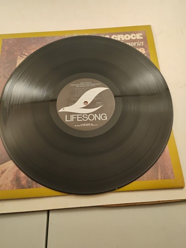 Photographs & Memories - Jim Croce (LP 1974 Lifesong Records CRC) Greatest Hits - Picture 3 of 4
