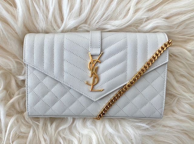 ysl monogram envelope