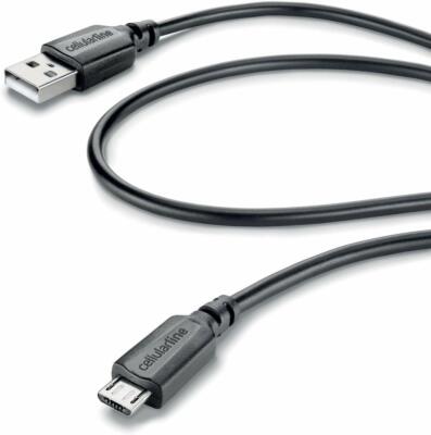 Cellularline Micro USB Kabel 1,2m  Datenkabel Ladekabel SAMSUNG Huawei Handy 530