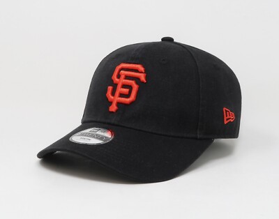 New Era 9Twenty Kid's Cap San Francisco Giants Youth Boys Adjustable Black Hat