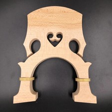 Maple wood Double Bass Bridge 3/4 Size, Adjustable Height Upright Bass Bridge