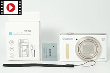  Near Mint Canon PowerShot SX610 HS White 20.2MP 18x Digital Camera from Japan