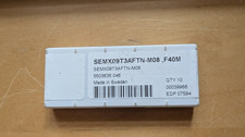 10 off Seco inserts SEMX09T3AFTN-M08 F40M - CARBIDE milling insert