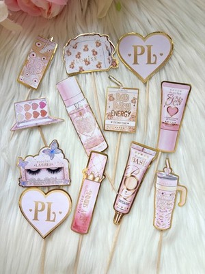 Plouise inspiriert 12er Set Cupcake Topper - mit oder ohne Stäbchen - Geburtstag