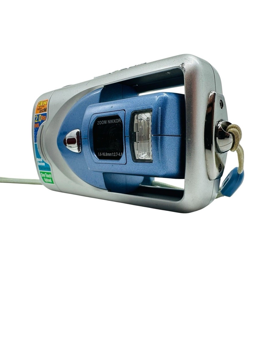 Nikon COOLPIX 2500 2.0MP Digital Camera - Silver for sale online