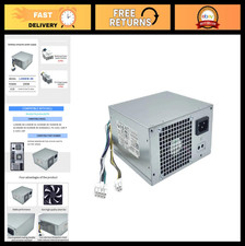 290W Power Supply Replacement for Optiplex 3020 7020 9020, Precision T1700, Powe