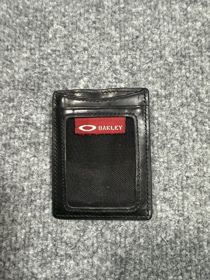 Vintage Oakley Money Clip Wallet Titanium Leather  - Image 3 of 4