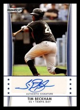 2010 RAZOR #TB-3 TIM BECKHAM AUTOGRAPH RC RAYS