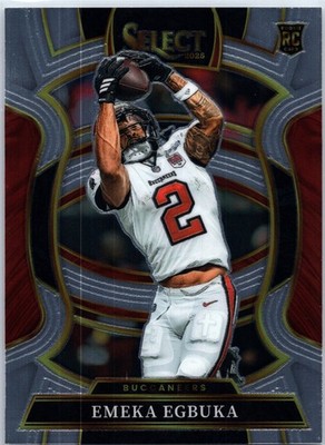2025 Panini Select #37 Emeka Egbuka Tampa Bay Buccaneers