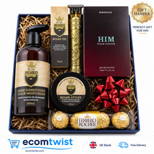 Mens Grooming Gift Hamper Fathers Day Birthday Christmas Gift Set For Him