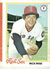 1978 Topps #572 Rick Wise