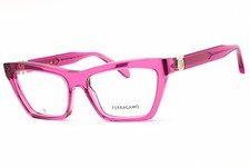 SALVATORE FERRAGAMO SF3021-665-54 Eyeglasses Frame Size 54mm 16mm 140mm CYCLAME