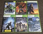 HALO XBOX 360 COLLECTION 6 GAMES LOT  HALO 1 2 3 4 REACH ODST - EXCELLENT DISCS!