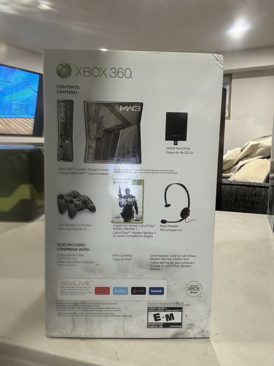 Microsoft Xbox 360 S Call of Duty: Modern Warfare 3 320GB Limited