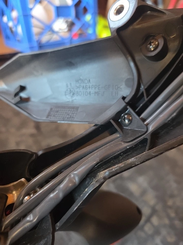 SOPORTE PLACA HONDA CBR 600 RR 2007-2012 (CBR600RR PC40) 2009 Foto 2 de 3