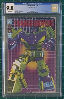 TRANSFORMERS #25 Mark Spears Exclusive Devastator CGC 9.8