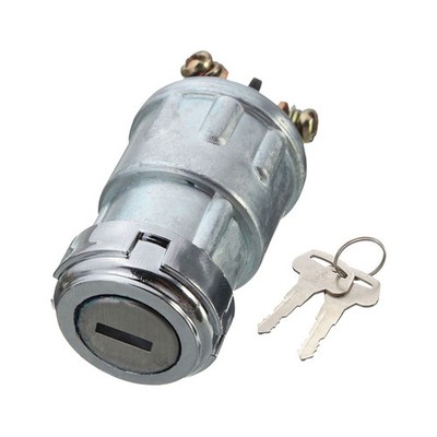 Replacement Ignition Switch Lock Cylinder + 2 Keys For Auto Car Universal
