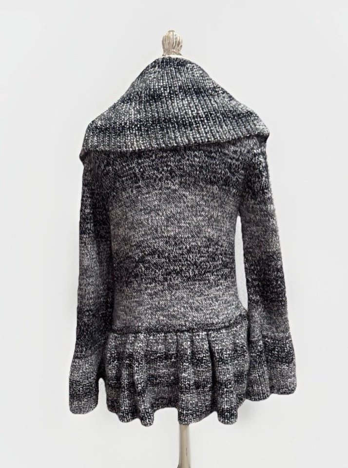 Cárdigan para mujer White House Black Market grueso tejido otoño cálido acogedor lana mediano Foto 2 de 4